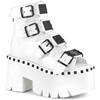 DemoniaCult - ASHES70 Stiefeletten - Weiß Product image